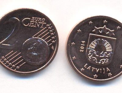 Евро Латвии