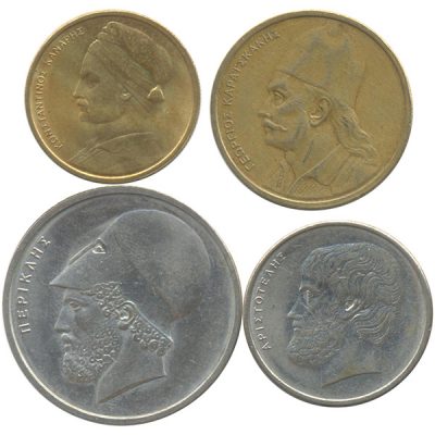 Евро Греции