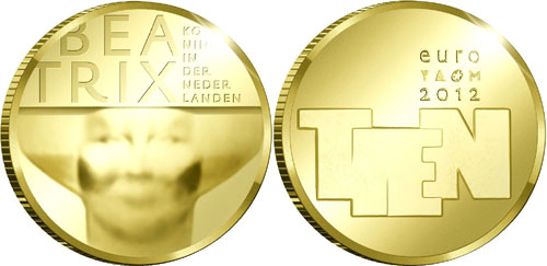 Монетный двор Голландии изобразил скульптурное искусство на новых монетах