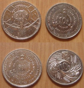 Правительство Бурунди заменило часть банкнот монетами