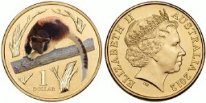 В Австралии представлена монета с древесным кенгуру